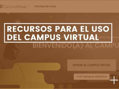 Recursos para el uso del campus virtual